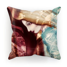 Load image into Gallery viewer, Premium Pillow: Angel Walking Through the Forest
